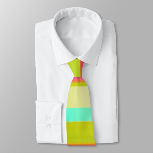 Cravate Couleurs Abstraites (Attaché)