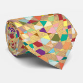 Cravate Couleurs Abstraites éclatement du soleil (Roulé)