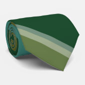 Cravate Couleurs aléatoires décentes Bandes diagonales pla (Roulé)