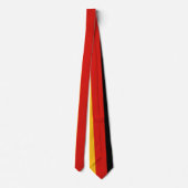 Cravate COULEURS ALLEMANDES DE DRAPEAU + vos idées (Dos)