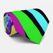 Cravate Couleurs amusantes (Roulé)