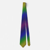 Cravate Couleurs arc-en-ciel Motif apparence texturée (Devant)
