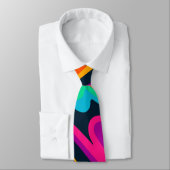 Cravate Couleurs Art mélange intense (Attaché)