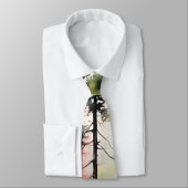 Cravate Couleurs automnales dans les bois (Attaché)