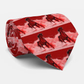 Cravate Couleurs Brown rouges Couleurs Couleur Couleur Cou (Roulé)