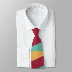 Cravate Couleurs colorées rétro Arrière - plan Motif Vinta