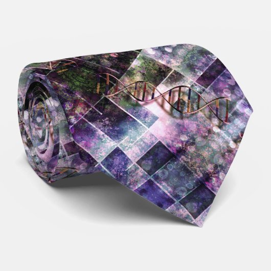 Cravate Couleurs d'ADN (Roulé)