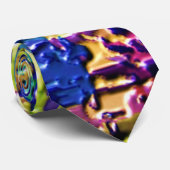 Cravate Couleurs d'arc-en-ciel - thérapie V21 de haute (Roulé)