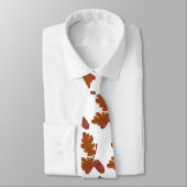 Cravate Couleurs d'automne du maïs personnalisées (Attaché)