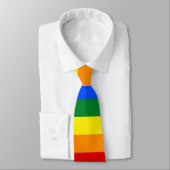 Cravate COULEURS DE DRAPEAU PLANIFIÉ + vos idées (Attaché)