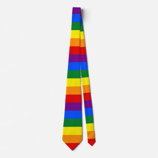Cravate COULEURS DE DRAPEAU PLANIFIÉ + vos idées (Devant)