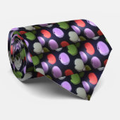 Cravate Couleurs de ma vie Big polka dot (Roulé)