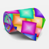 Cravate Couleurs des cubes (Roulé)