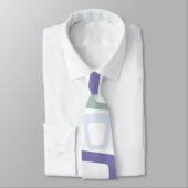 Cravate Couleurs d'hiver (Attaché)