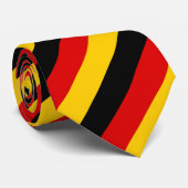 Cravate Couleurs du drapeau allemand (Roulé)