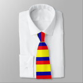 Cravate Couleurs du drapeau de la Colombie (Attaché)