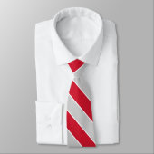 Cravate Couleurs du drapeau maltais élégantes (Attaché)