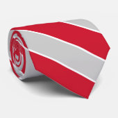 Cravate Couleurs du drapeau maltais élégantes (Roulé)