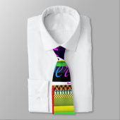 Cravate Couleurs Geo Graphics (Attaché)