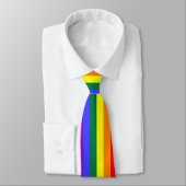 Cravate Couleurs LGBT (Attaché)