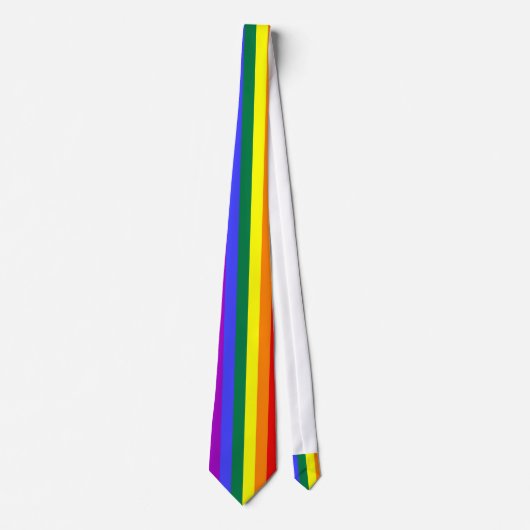 Cravate Couleurs LGBT (Devant)