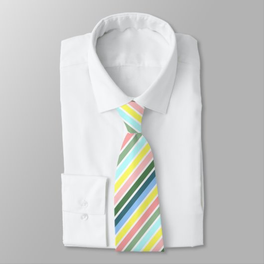 Cravate Couleurs rayées des Bermudes (Attaché)