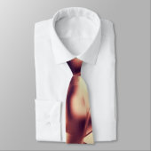 Cravate Couleurs rouges ou bordeaux, beige (Attaché)