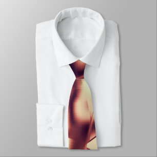 Cravate Couleurs rouges ou bordeaux, beige