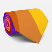 Cravate couleurs tordues (Roulé)