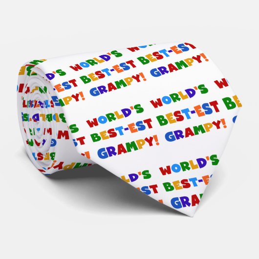 Cravate Couleurs vives T-shirts et cadeaux les plus grampé (Roulé)