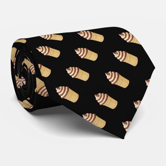 Cravate Coupe de glace deux saveurs (Roulé)