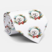 Cravate Coupe festive de gerbes de Noël maltaises (Roulé)