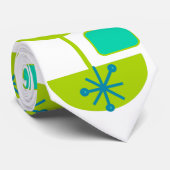 Cravate Coupes Modernes Du Milieu Du Siècle (Roulé)