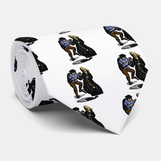 Cravate Couple dansant (Roulé)