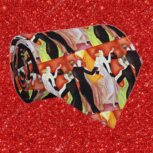 Cravate Couples dansants des années 1920