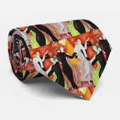 Cravate Couples dansants des années 1920 (Roulé)