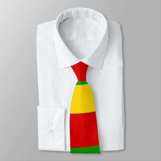 Cravate Courbes de Rasta (Attaché)