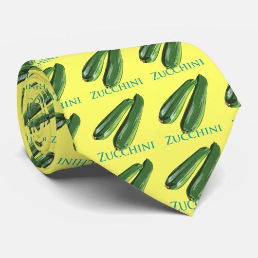 Cravate Courge de courgette (Roulé)