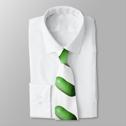 Cravate Courge verte (Melon d'hiver) (Attaché)