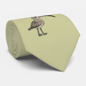 Cravate Courlis cendré eurasien (Roulé)