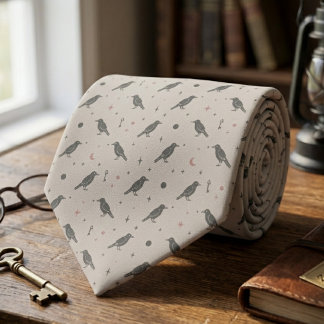 Cravate Couronne céleste Académie sombre