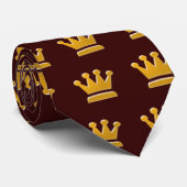 Cravate Couronne d'or (Roulé)