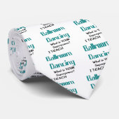 Cravate cours de danse de salon (Roulé)