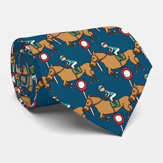 Cravate Course à cheval (Roulé)