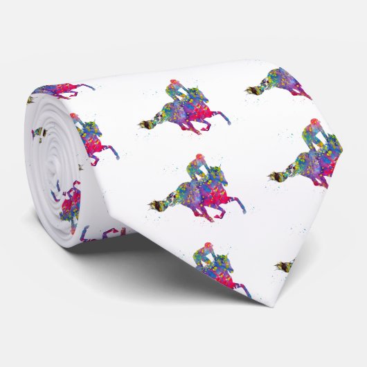 Cravate Course à cheval (Roulé)