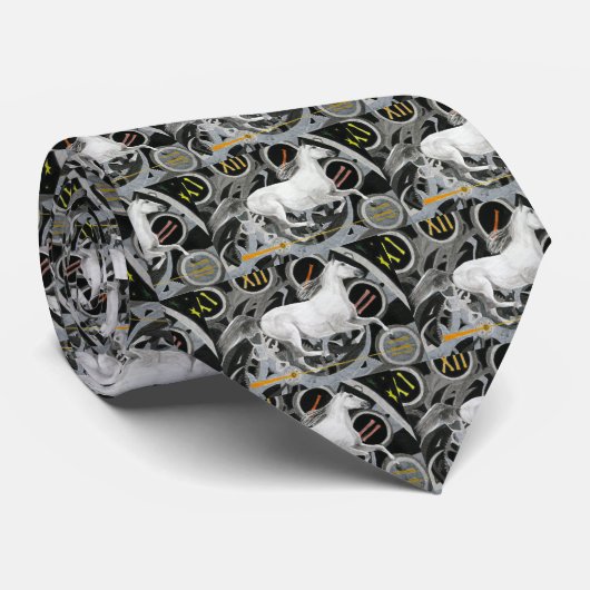 Cravate Course contre le temps (Roulé)