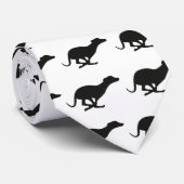 Cravate Course de lévriers (Roulé)