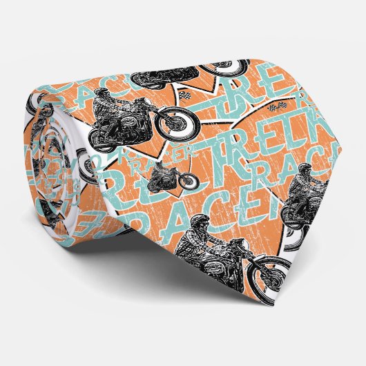 Cravate Course de Moto (Roulé)