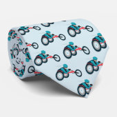Cravate Course en fauteuil roulant (Roulé)