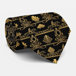 Cravate Course Hippique Faux Soie   Gentleman Cavalier de 